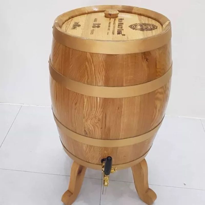 B&igrave;nh ng&acirc;m rượu bằng gỗ sồi