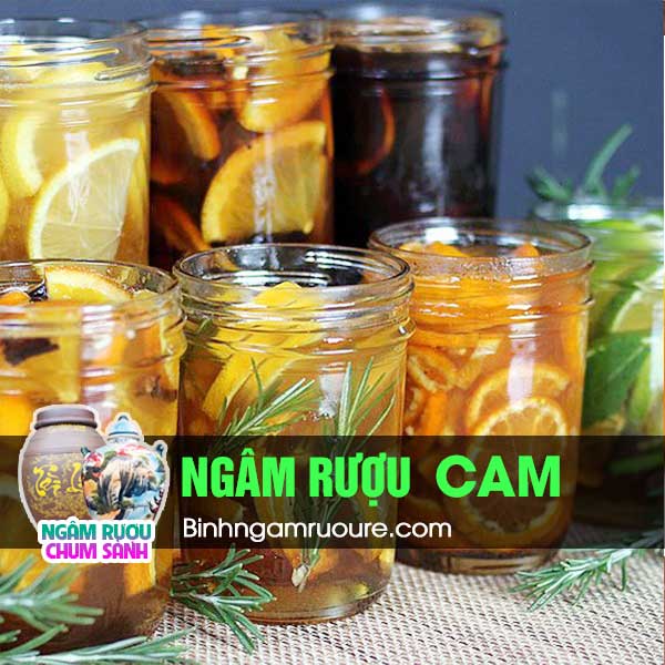 cách ngâm rượu cam cách ngâm rượu cam