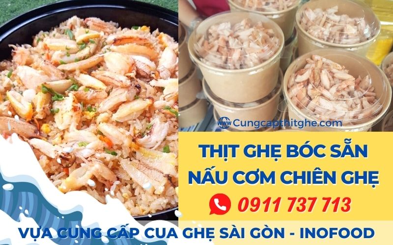  L&agrave;m cơm rang thịt c&agrave;ng ghẹ đổi vị cho cả nh&agrave;