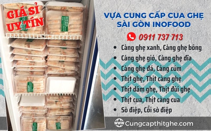 T&igrave;m địa chỉ mua thịt ghẹ b&oacute;c sẵn Ninh Thuận tại TPHCM