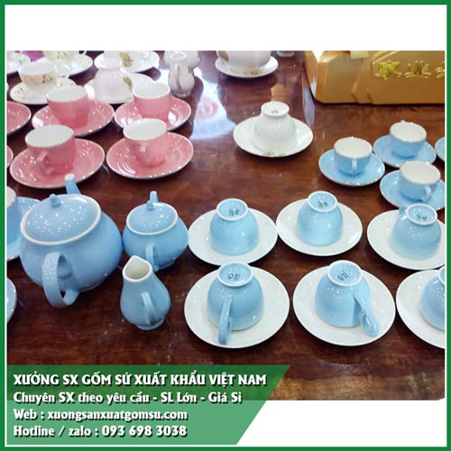 Địa chỉ bán bộ bình trà sứ cao cấp việt nam xuất khẩu Địa chỉ bán bộ bình trà sứ cao cấp việt nam xuất khẩu