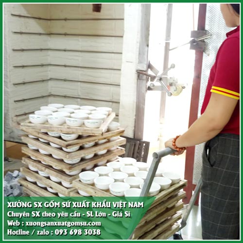 Xưởng sản xuất bộ t&ocirc; ch&eacute;n sứ xuất khẩu gi&aacute; sỉ tốt nhất