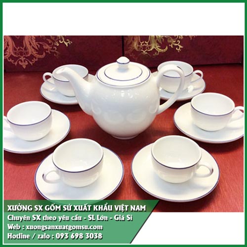 Công ty sản xuất bộ ấm chén, ấm trà xuất khẩu Bình Dương Công ty sản xuất bộ ấm chén, ấm trà xuất khẩu Bình Dương