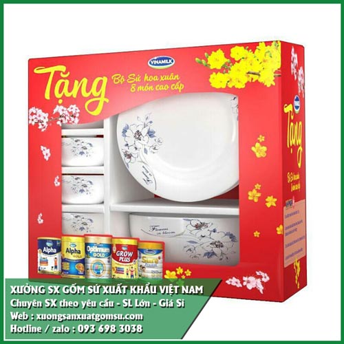 Địa chỉ sản xuất bộ t&ocirc; ch&eacute;n, b&aacute;t đĩa sứ cao cấp xuất khẩu