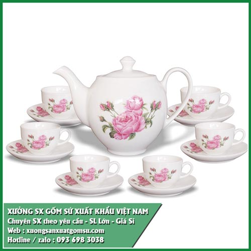 Công ty sản xuất bộ ấm chén, ấm trà xuất khẩu Bình Dương Công ty sản xuất bộ ấm chén, ấm trà xuất khẩu Bình Dương