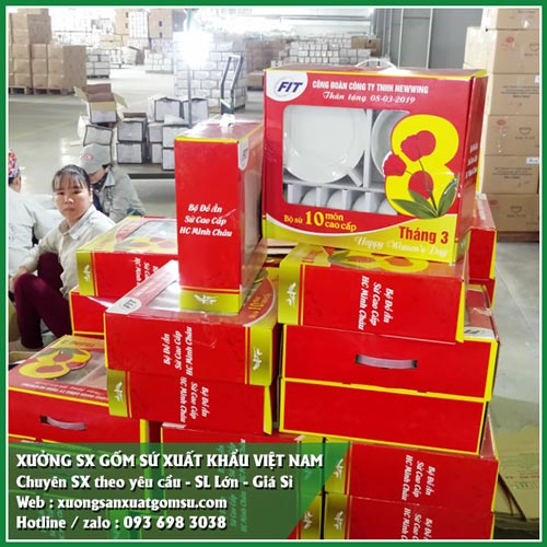 C&ocirc;ng ty sản xuất t&ocirc; ch&eacute;n cao cấp xuất khẩu ch&acirc;u &acirc;u, mỹ , nhật