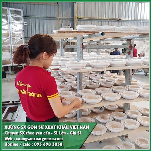 Địa chỉ c&ocirc;ng ty sản xuất ấm tr&agrave;, b&aacute;t đĩa, t&ocirc; ch&eacute;n sứ xuất khẩu