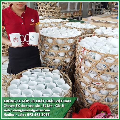 Địa chỉ sản xuất bộ t&ocirc; ch&eacute;n, b&aacute;t đĩa sứ cao cấp xuất khẩu