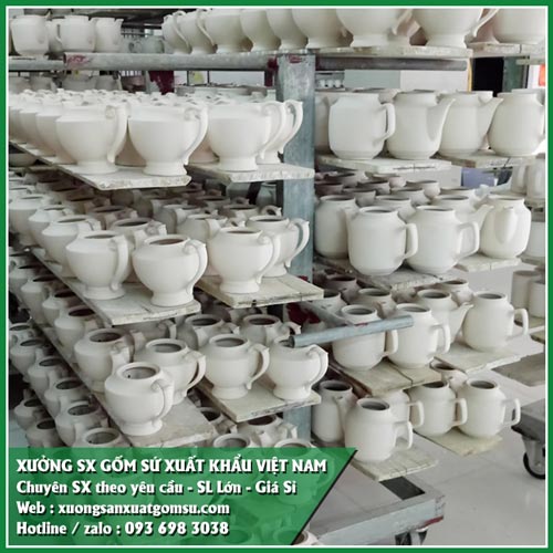 Bộ ấm chén in logo giá bao nhiêu - Xưởng gốm sứ xuất khẩu Bộ ấm chén in logo giá bao nhiêu - Xưởng gốm sứ xuất khẩu
