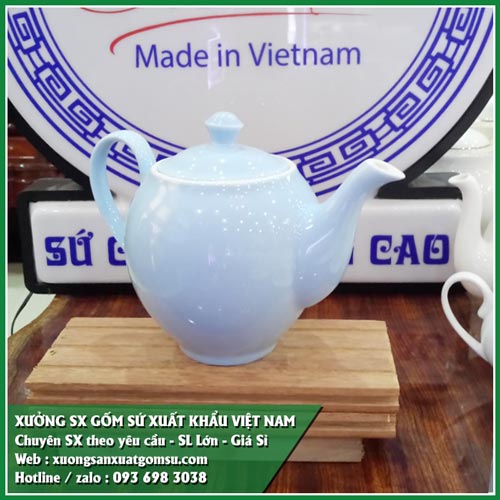 Bảng gi&aacute; sỉ bộ ấm tr&agrave;, ấm ch&eacute;n gốm sứ đẹp xuất khẩu