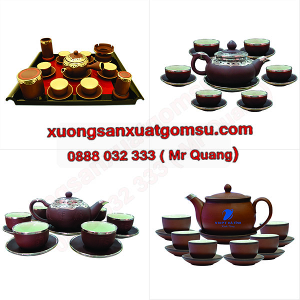 sản xuất ấm ch&eacute;n B&aacute;t Tr&agrave;ng in logo