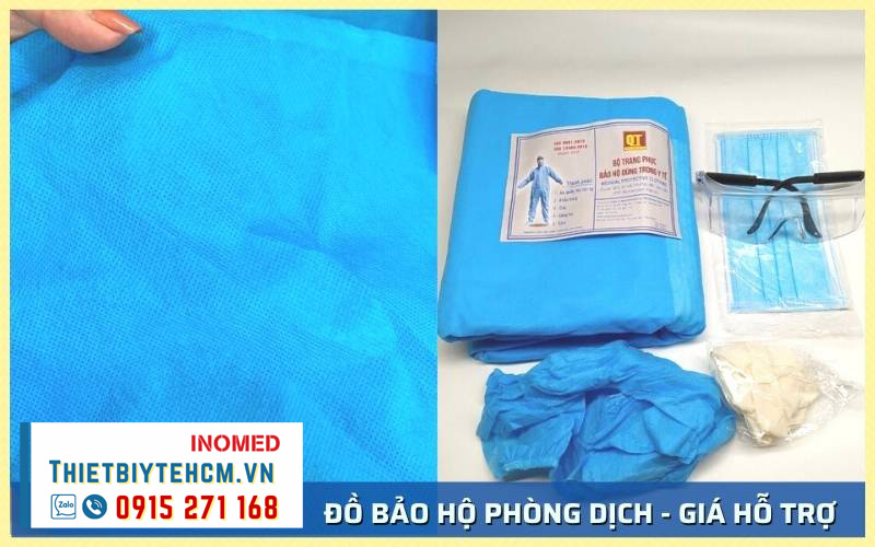Bộ đồ bảo hộ y tế dùng 1 lần Địa chỉ cung cấp trang phục phòng dịch giá gốc HCM Bộ đồ bảo hộ y tế dùng 1 lần Địa chỉ cung cấp trang phục phòng dịch giá gốc HCM