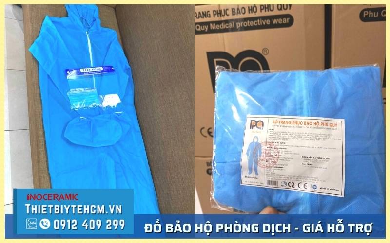 địa chỉ mua bộ đồ bảo hộ ph&ograve;ng dịch tại TP Hồ Ch&iacute; Minh