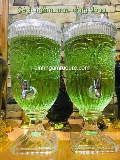 hướng dẫn c&aacute;ch ng&acirc;m rượu đ&ograve;ng đ&ograve;ng