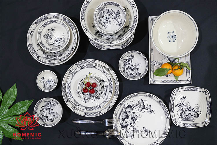 Xưởng sản xuất b&aacute;t đĩa, t&ocirc; ch&eacute;n gốm sứ xuất khẩu tphcm